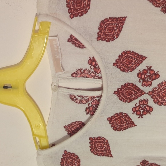 Michael Kors linen dress some age / storage dots - Picture 2 of 4